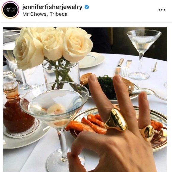 Jennifer Fisher Smooth Pinky Ring - Picture 8 of 8